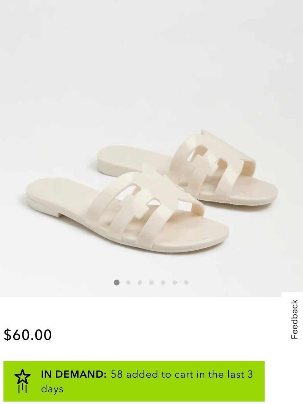 Sam Edelman Bay Jelly Slide Sandal S:12